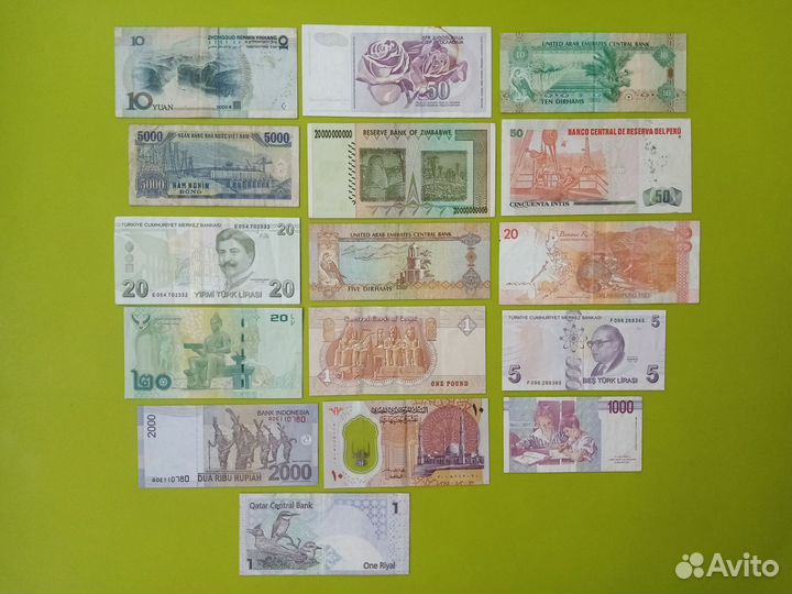 Банкноты стран Мира