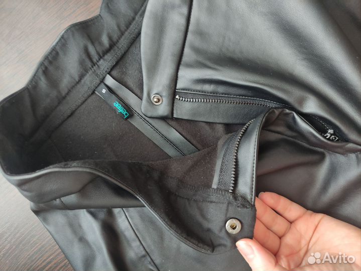 Шорты кожаные