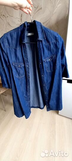 Джинсовая желетка