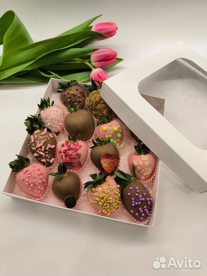 Клубника в шоколаде