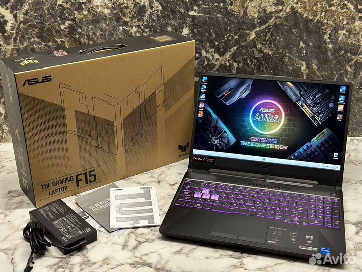 Новый Asus Tuf 144Hz I5-11400/RTX 3050/16GB/SSD512