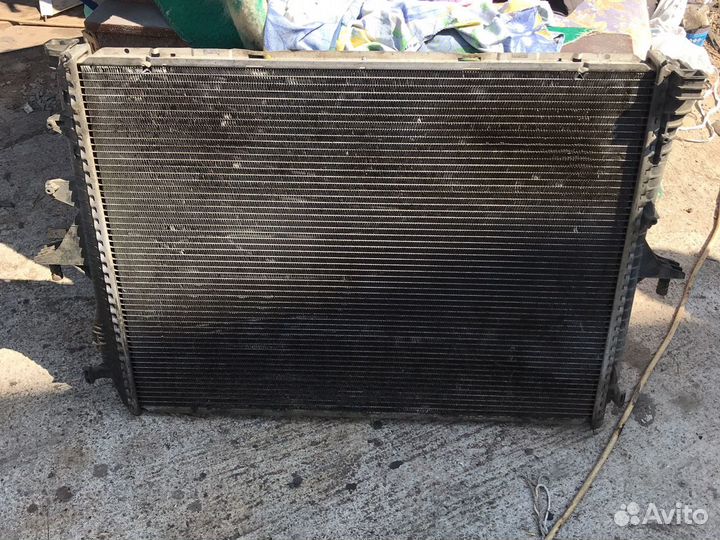 Радиатор основной Ауди Q7 4l б/у 3.0тди