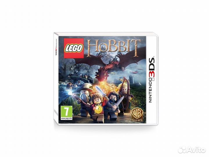 Lego the Hobbit, б/у, английский (3DS)