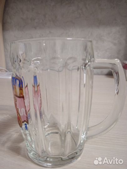 Пивная кружка стекло германия