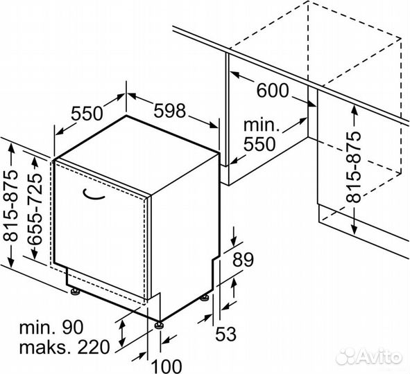 Посудомоечная машина Bosch SMV6ZCX00E