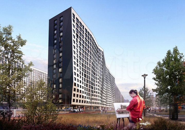 Квартира-студия, 35,2 м², 7/18 эт.