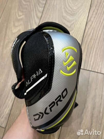 Налокотники хоккейные warrior alpha dxpro левый