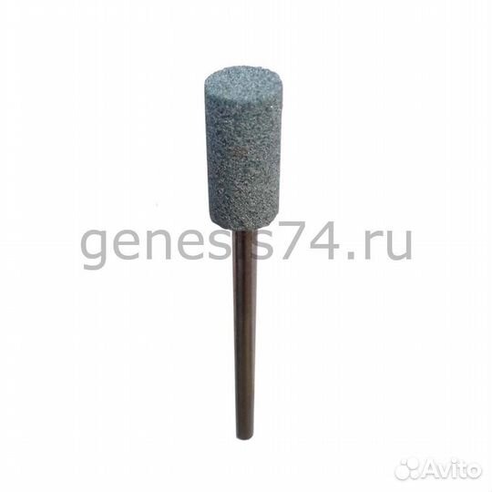 Бор абразивный. Керамика, зелёный, D-6 мм. L 12 мм