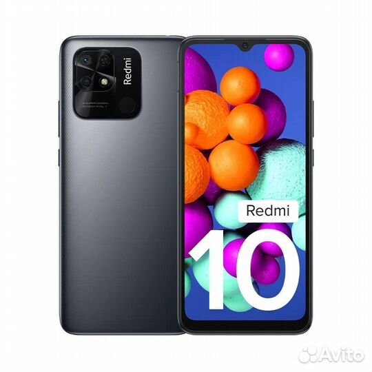 Xiaomi Redmi 10C, 4/128 ГБ