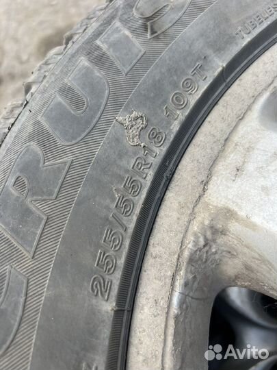 R18 Bridgestone Ice Cruiser 7000 255/55, PCD 5x130 DIA 71.6