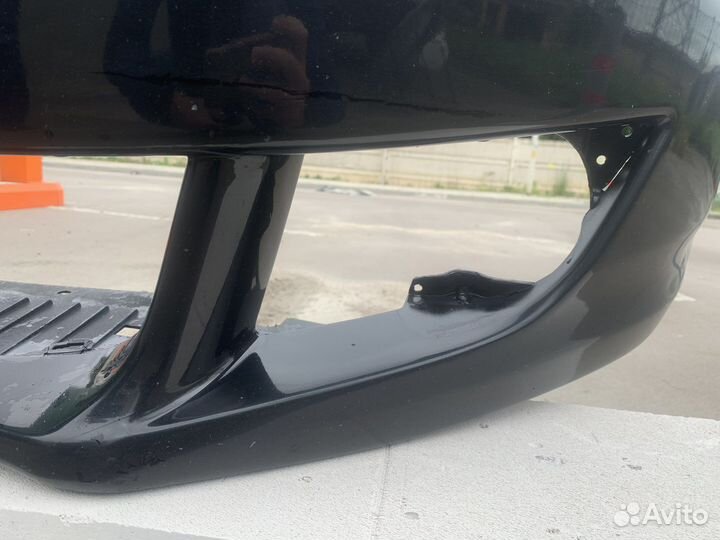 Передний бампер на honda accord 8