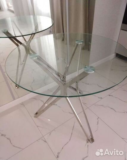 Столешница стеклянная 920 мм 7 мм