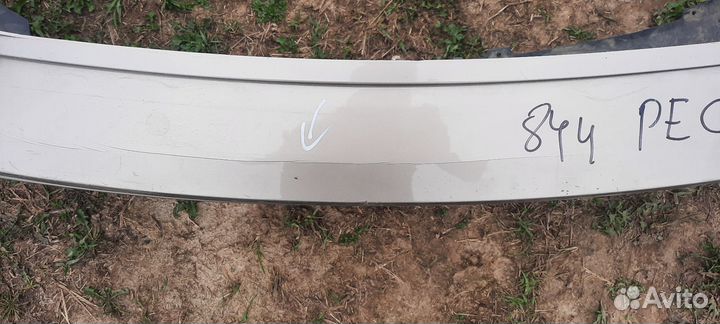 Задний бампер шкода рапид оригинал 2020г