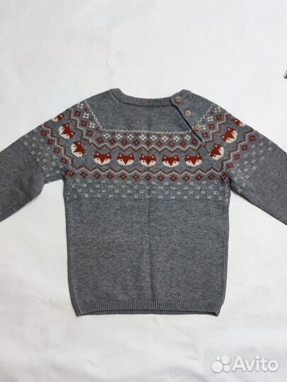 Хлопковый джемпер hm, 92