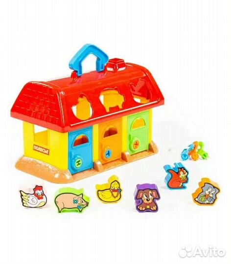 Развивающий домик 0-3 года