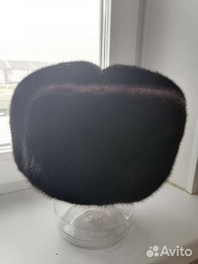 Норковая шапка мужская