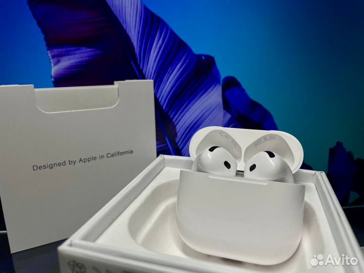 Airpods 4 с шумоподавлением