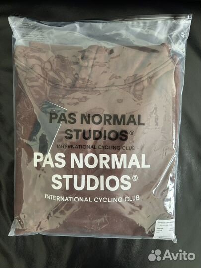 Pas Normal Studios Off-Race Logo Hoodie — Bronze