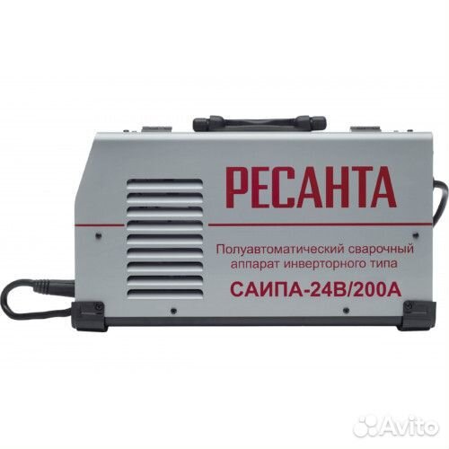 Сварочный ПОЛУАВТОМАТ ресанта саипа-24В/200А