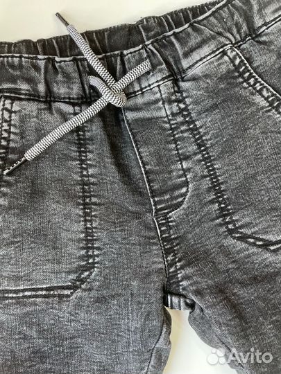 Джинсы утепленные для мальчика 86