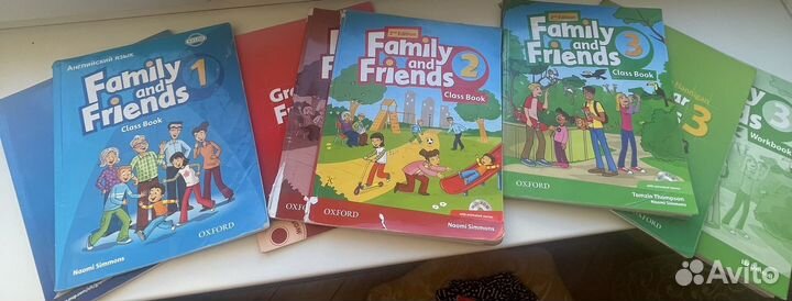 Учебник английского языка Family and Frends 1,2,3