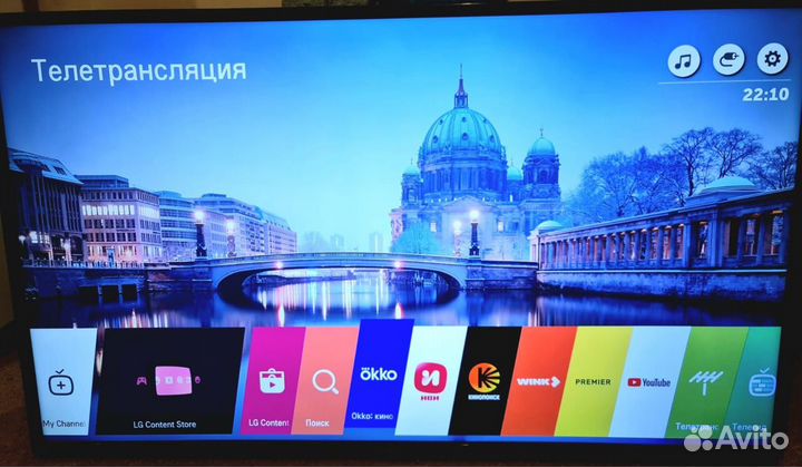 49 4k UHD Телевизор LG SMART TV 49UH603V