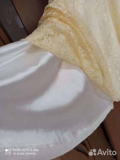 Платье кружевное 48р новое