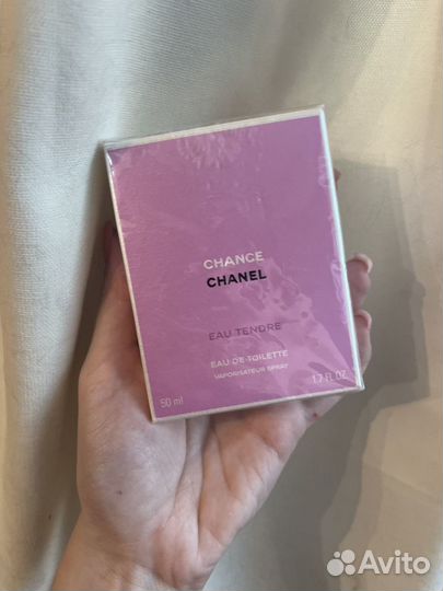 Духи женские chanel chance eau tender 50ml новые