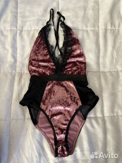 Боди женское бархатное xxs