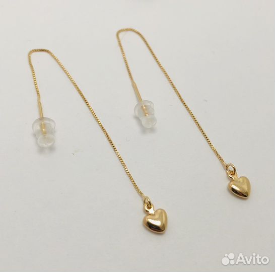 Серьги продевки