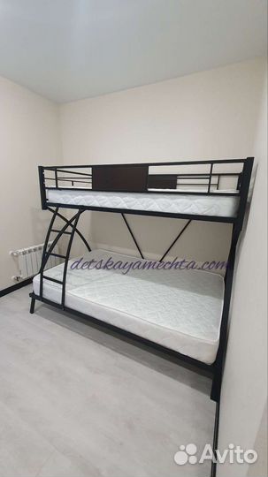 Двухъярусная кровать металлическая Виньола