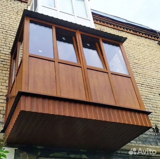 Остекление балкона и установка пластиковых окон