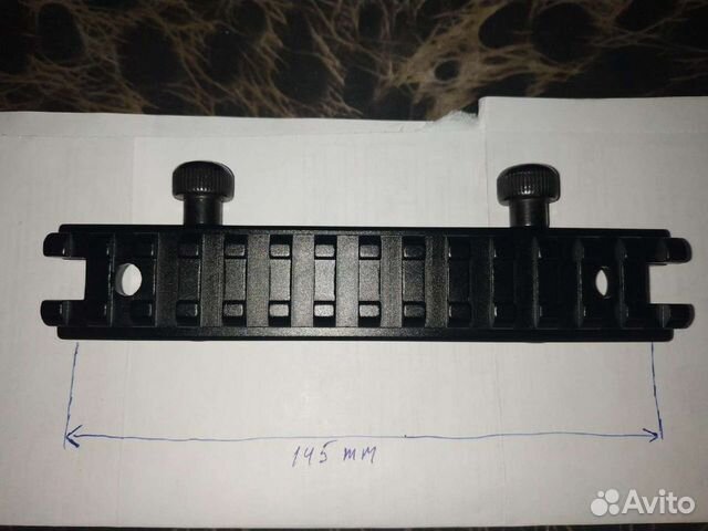 Планка пикатини, быстросъёмная, ласточкин хвост