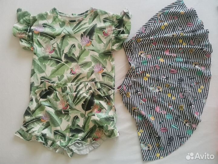 Летняя одежда для девочек пакетом