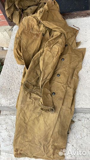 Палатка военная, сапоги резиновые, плащи