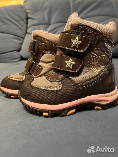 Сапоги(ботинки) зимние для девочки kapika 25