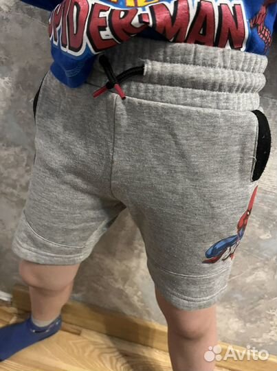 Шорты человек паук marvel