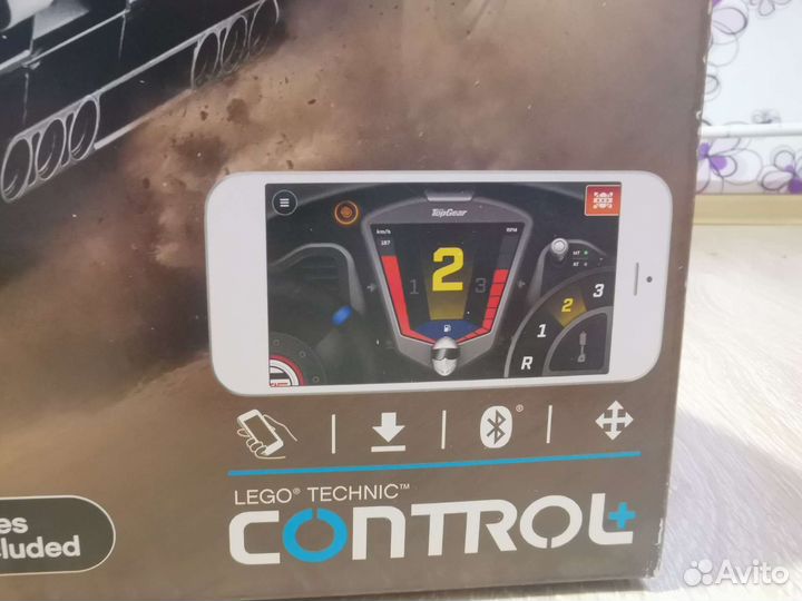 Lego Техник 42109 на пульте управления с телефона