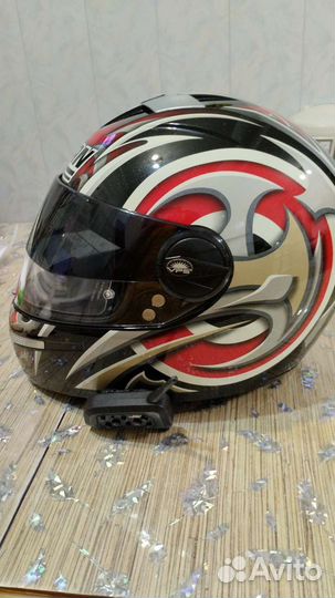 Мото Шлем для мотоцикла и перчатки