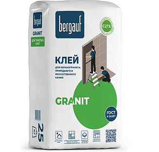 Клей плиточный Bergauf granit 25 кг