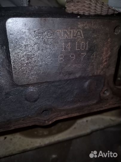 Блок двигателя scania dc12