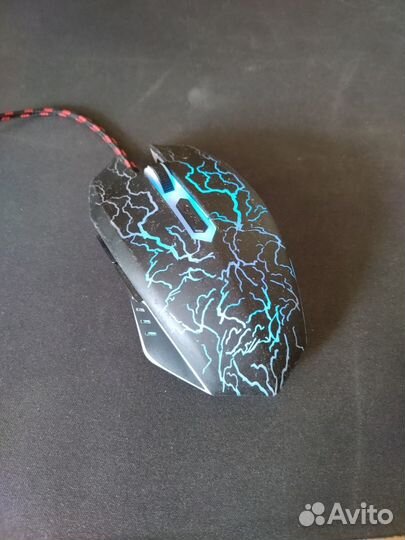 Игровая проводная мышь с подсветкой