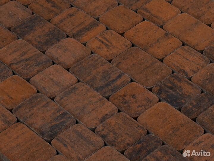 Тротуарная плитка / Брусчатка Новосибирск 60мм