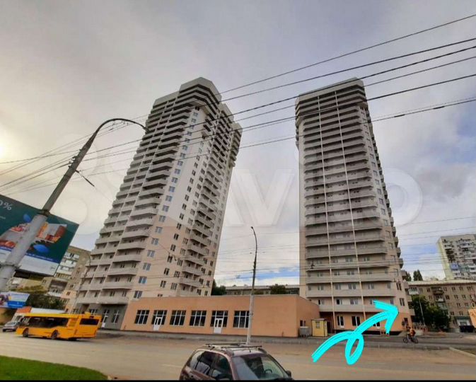 1-к. квартира, 43 м², 2/25 эт.