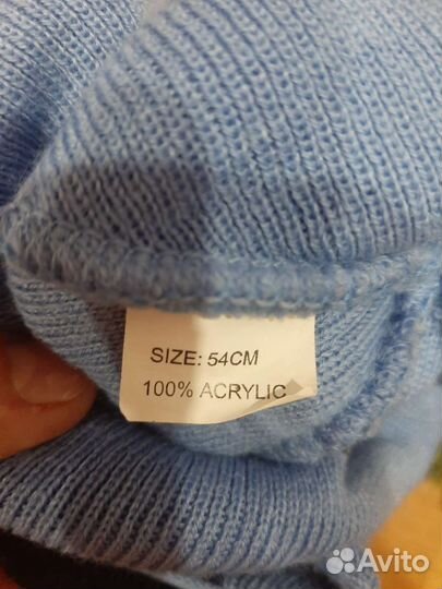 Комплект шапочка с козырьком и шарф бесплатно