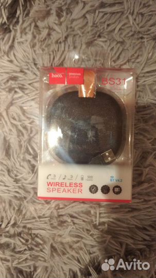 Портативная беспроводная колонка hoco