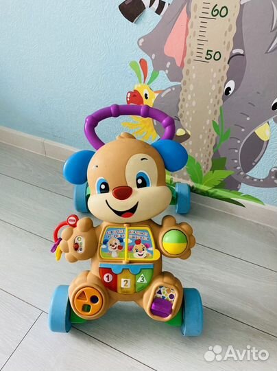 Каталка-ходунки ученый щенок от Fisher Price