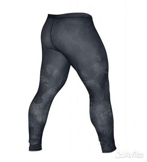 Леггинсы детские Rusсo Sport Black Herb (10 лет)