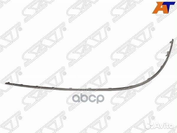 Молдинг заднего бампера mercedes E-class W212 0