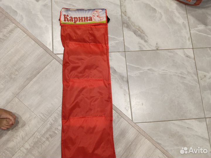 Кармашки для шкафа в садик Карина